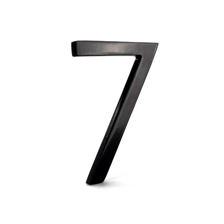 6'' H Metal House Number