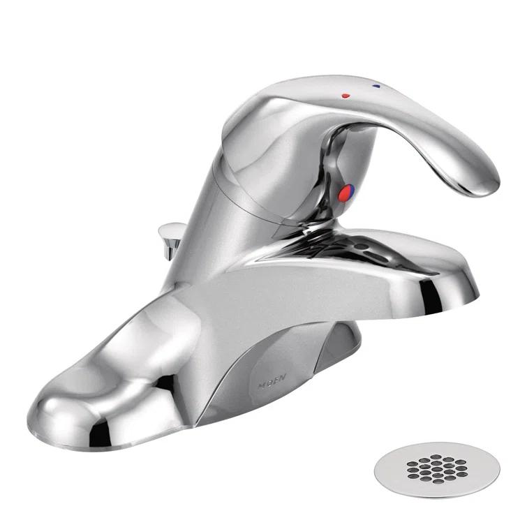 M-Bition Centerset Bathroom Faucet with Drain Assembly