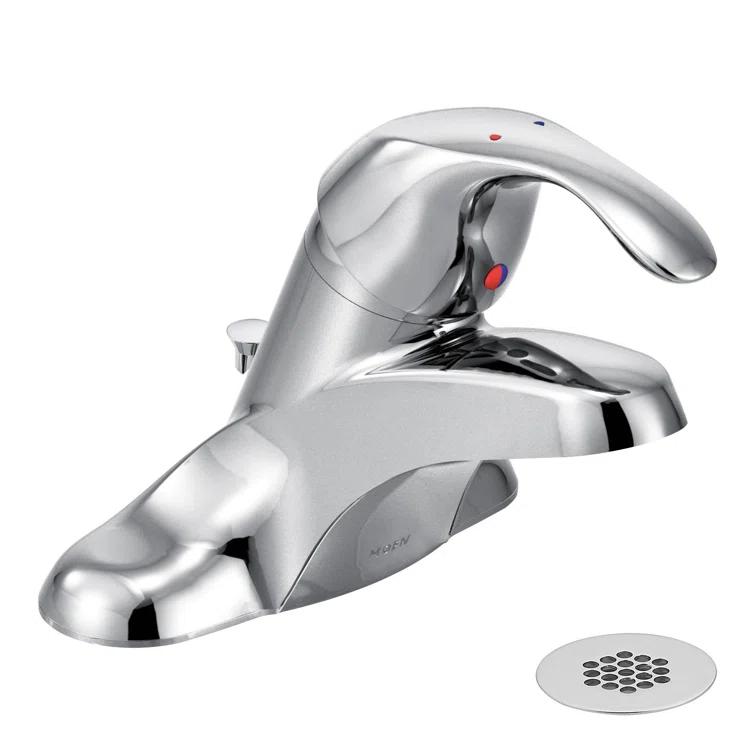 M-Bition Centerset Bathroom Faucet with Drain Assembly