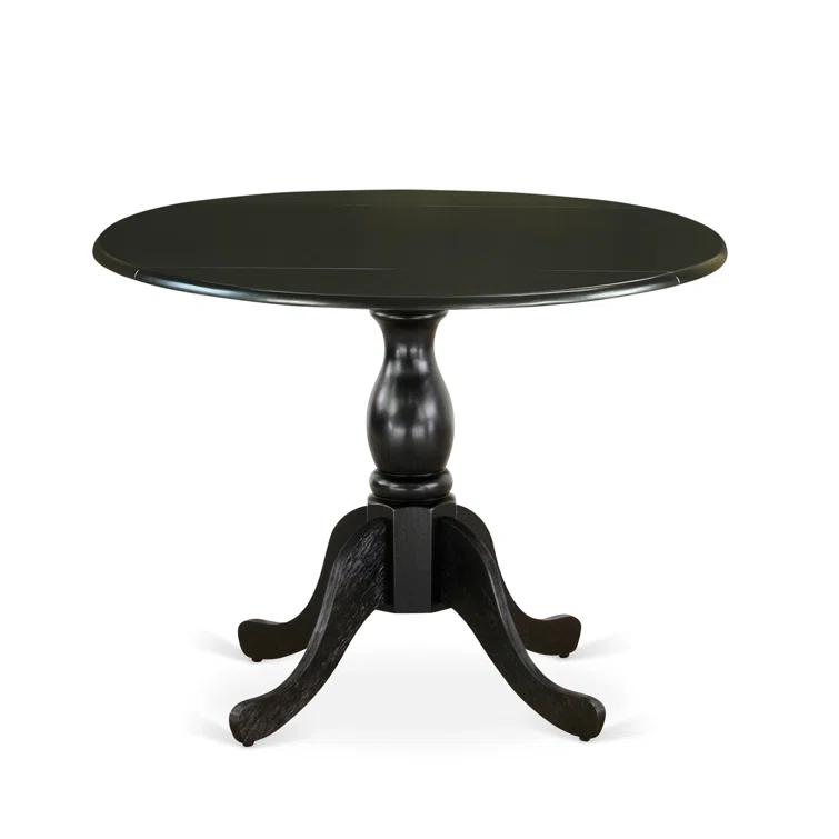 Dublin Extendable Round Solid Wood Dining Table
