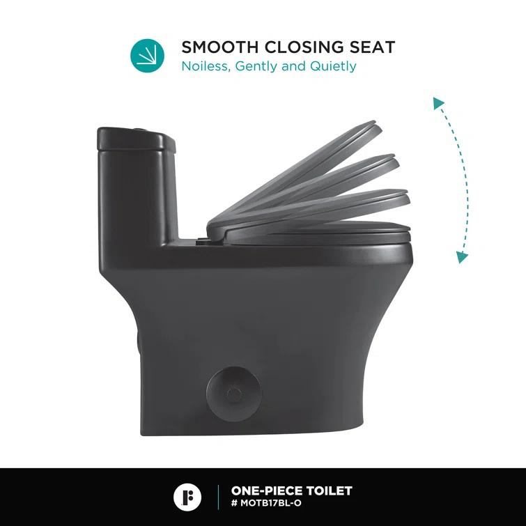 Fine Fixtures 1.6 GPF Comfort Height One-piece Toilet