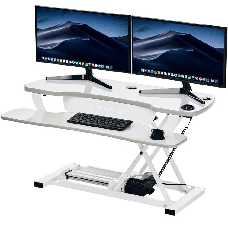 VERSADESK VersaDesk PowerPro Electric Height Adjustable Desk Converter w/ USB Charging Port