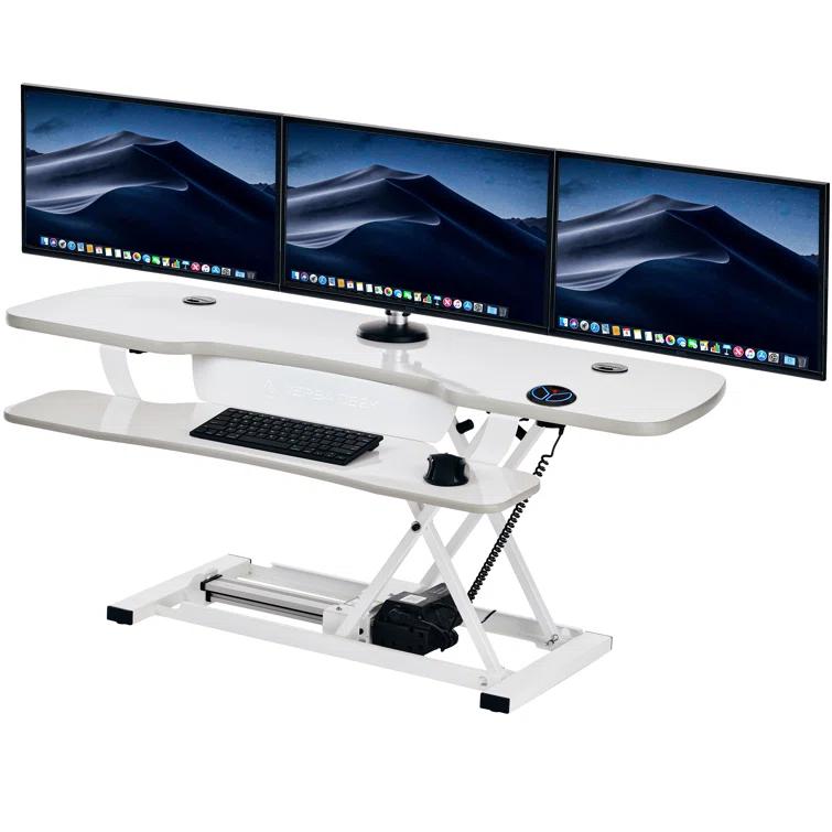 VERSADESK VersaDesk PowerPro Electric Height Adjustable Desk Converter w/ USB Charging Port