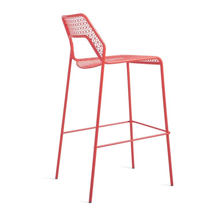 Hot Mesh Metal Outdoor Stool