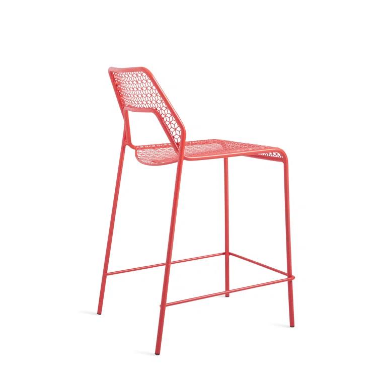 Hot Mesh Metal Outdoor Stool