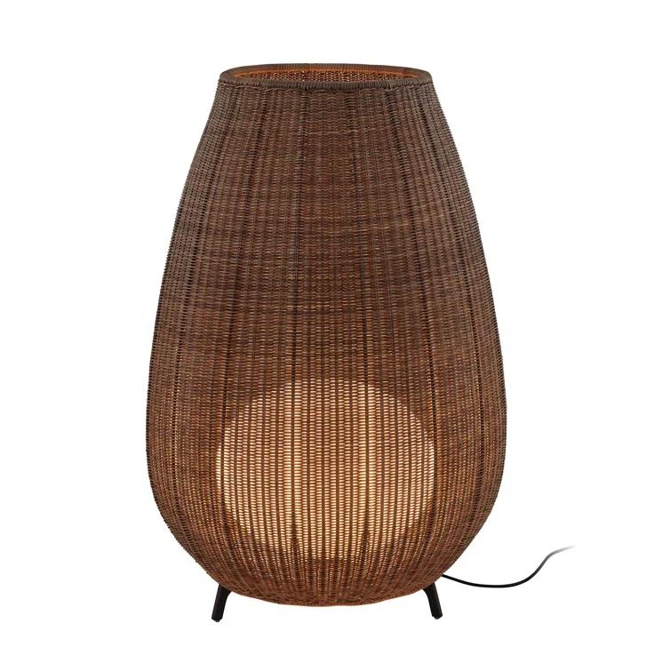 Bover Amphora 48.43'' Brown Tripod Floor Lamp