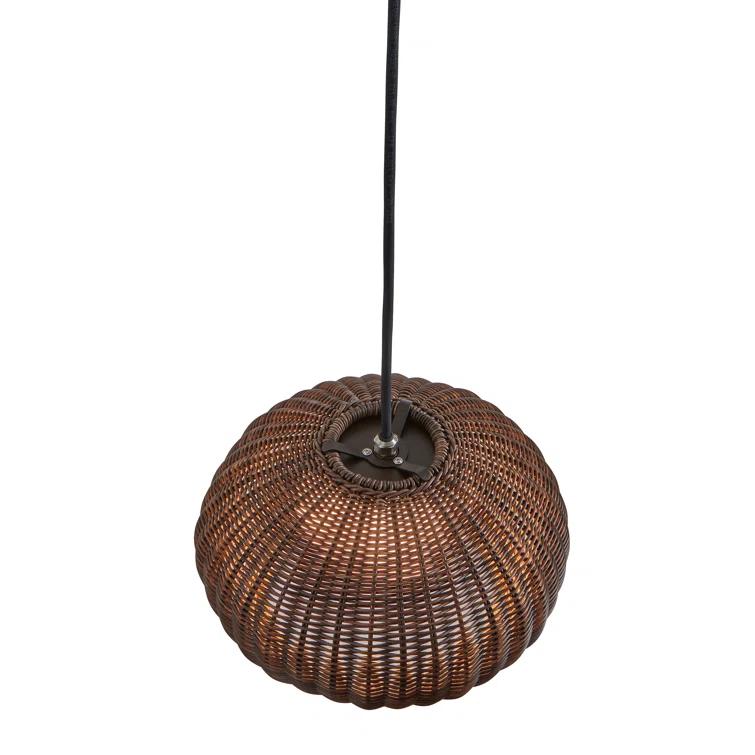 Garota 1 - Light Black LED Dome Pendant