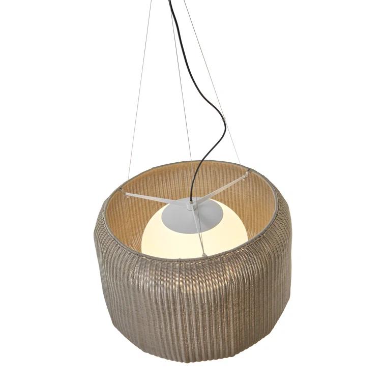 Bover Fora 1 - Light Shaded Drum Pendant