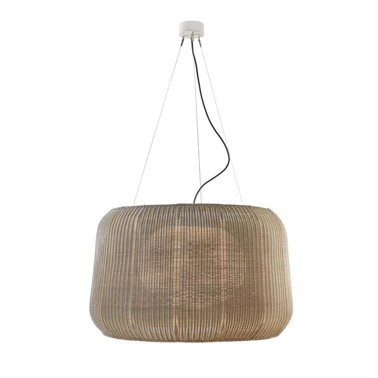 Bover Fora 1 - Light Shaded Drum Pendant