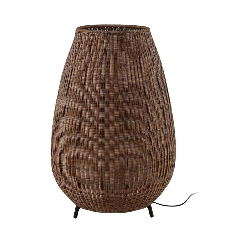 Bover Amphora 48.43'' Brown Tripod Floor Lamp