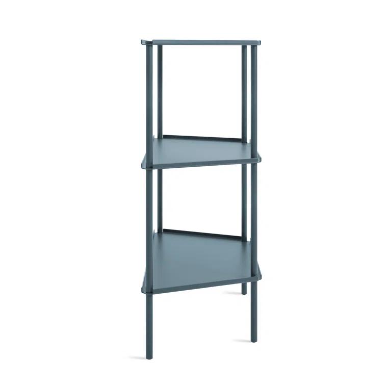 Not For Nothing 38'' W Powder Coated Aluminum Shelving Unit
