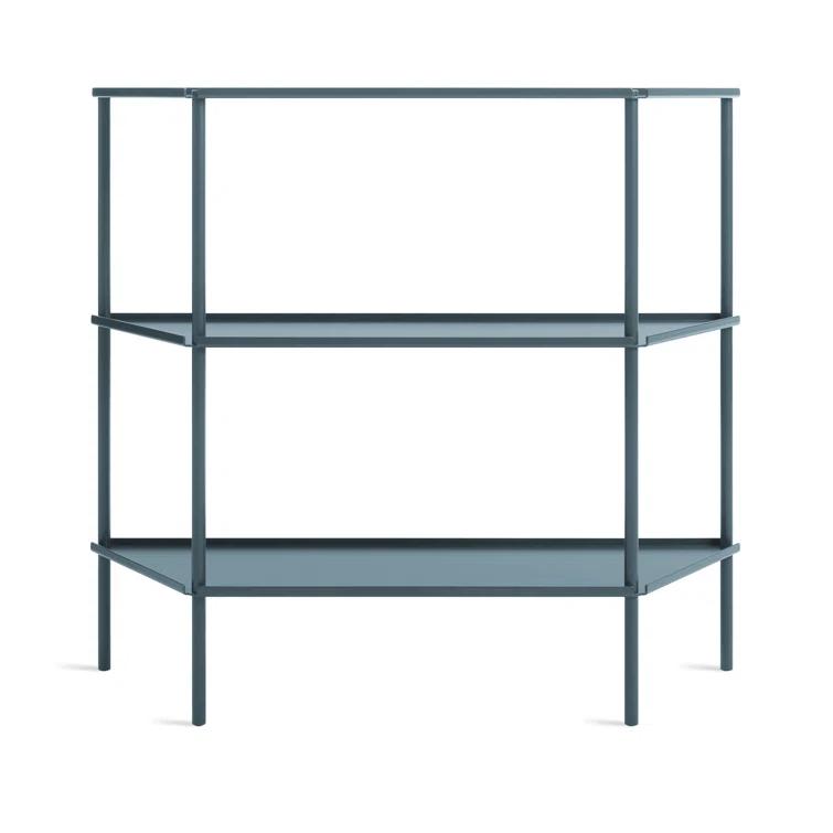 Not For Nothing 38'' W Powder Coated Aluminum Shelving Unit