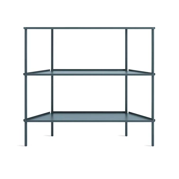 Not For Nothing 38'' W Powder Coated Aluminum Shelving Unit