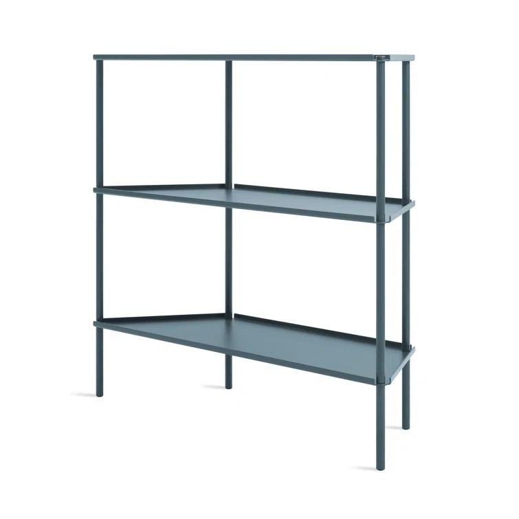 Not For Nothing 38'' W Powder Coated Aluminum Shelving Unit