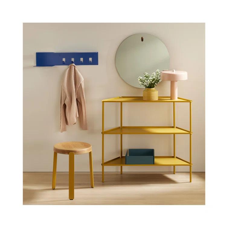 Not For Nothing 38'' W Powder Coated Aluminum Shelving Unit