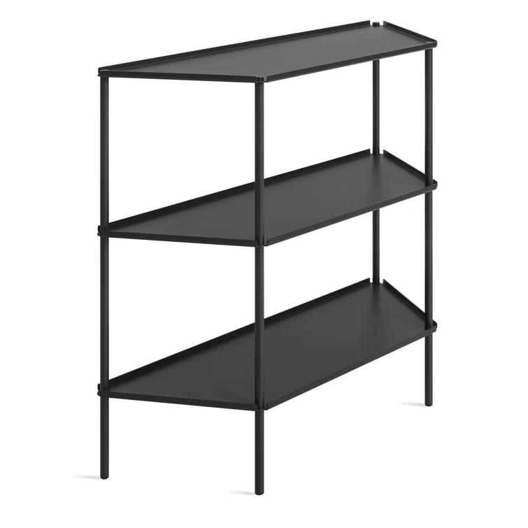 Not For Nothing 38'' W Powder Coated Aluminum Shelving Unit
