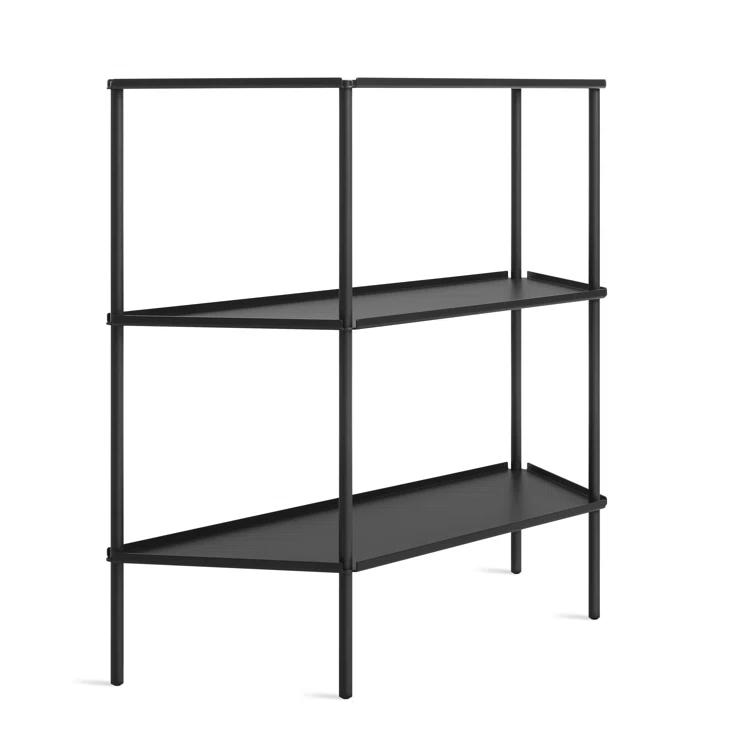 Not For Nothing 38'' W Powder Coated Aluminum Shelving Unit