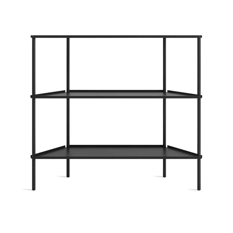 Not For Nothing 38'' W Powder Coated Aluminum Shelving Unit