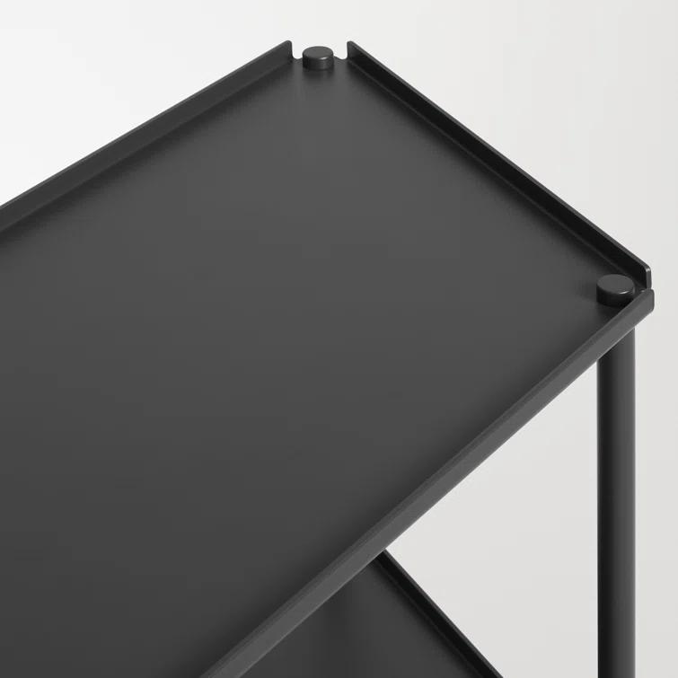 Not For Nothing 38'' W Powder Coated Aluminum Shelving Unit