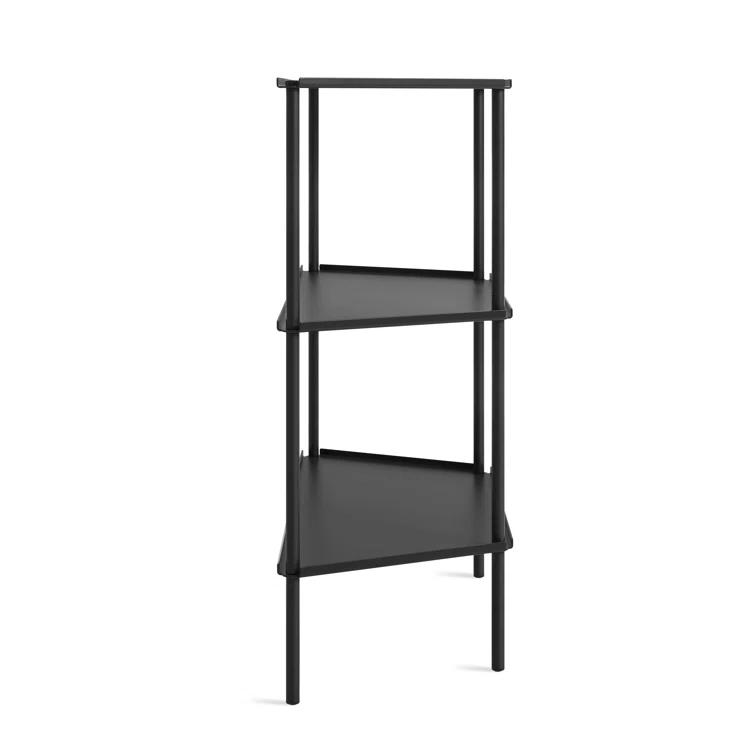 Not For Nothing 38'' W Powder Coated Aluminum Shelving Unit