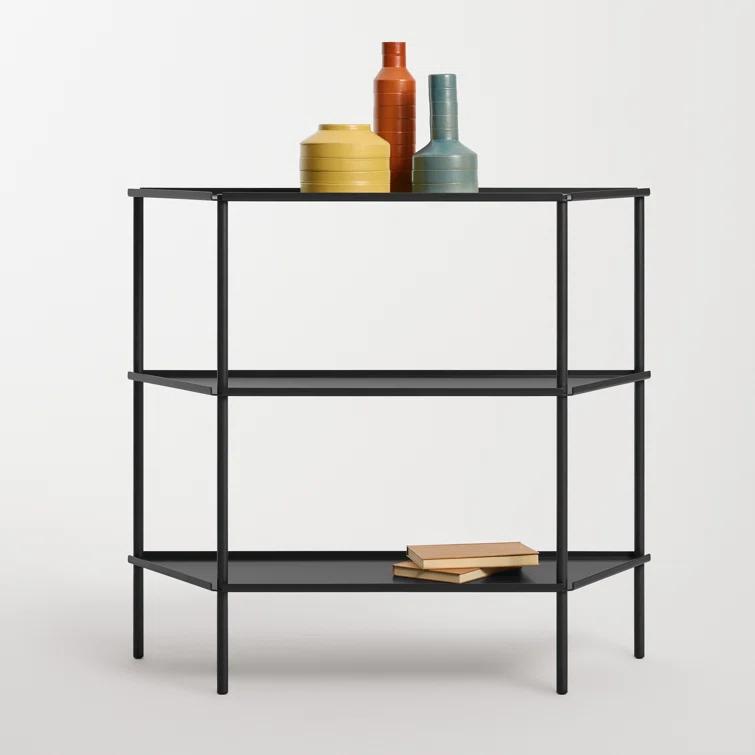 Not For Nothing 38'' W Powder Coated Aluminum Shelving Unit