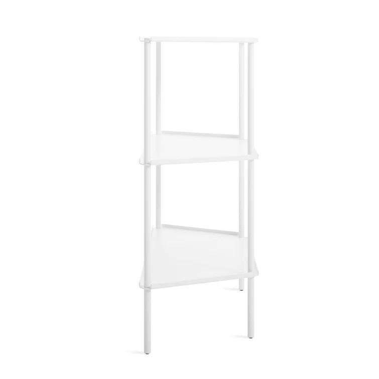 Not For Nothing 38'' W Powder Coated Aluminum Shelving Unit