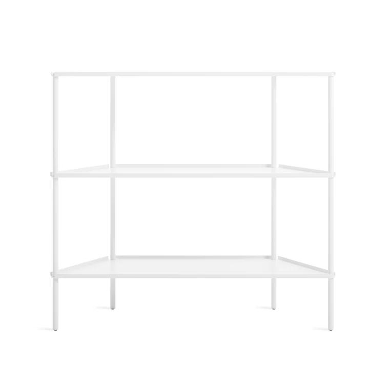 Not For Nothing 38'' W Powder Coated Aluminum Shelving Unit