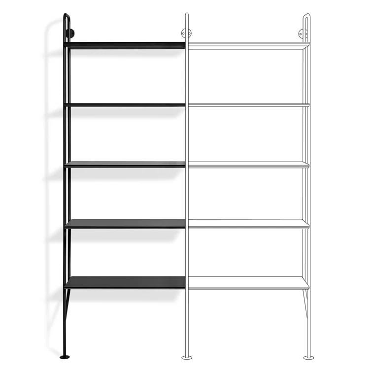 Hitch Bookcase Add-on Kit