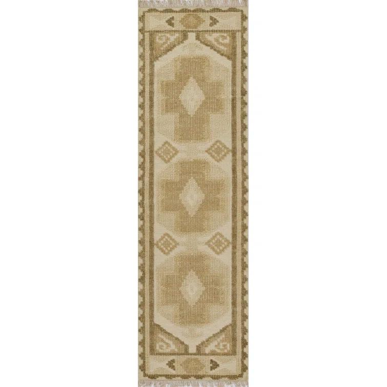 Minerva Handwoven Wool Rug - 2'3" x 8'