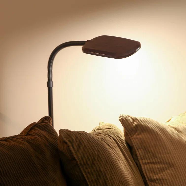 Brightech Litespan Slim 55 in. Industrial Dimmable LED Directional Task Floor Lamp