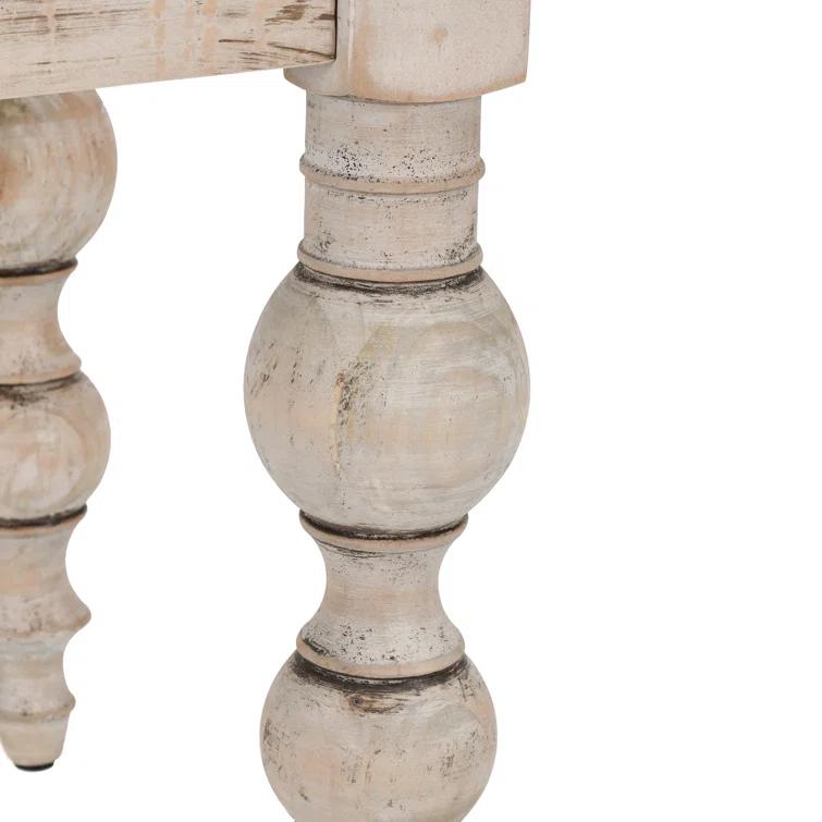 Bander Square Reclaimed Wood End Table (24")