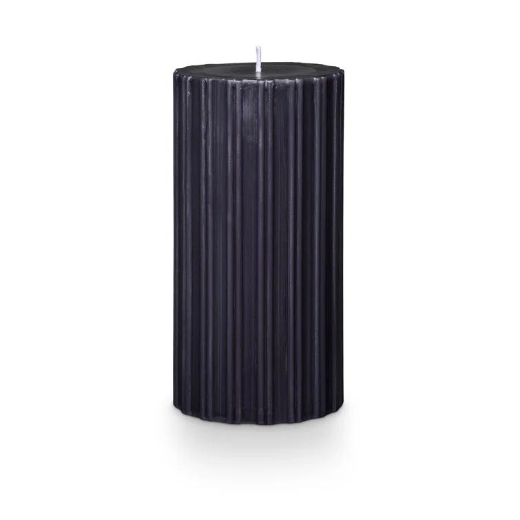 ILLUME Beautifully Done Medium Fragranced Pillar Candle, Blackberry Absinthe