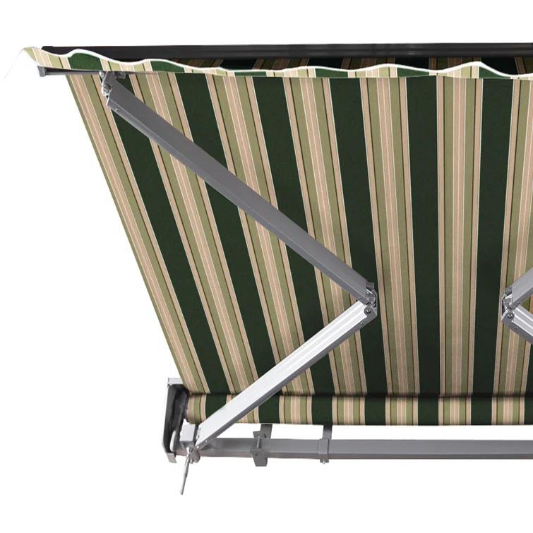 Classic Motorized Retraction Slope Patio Awning