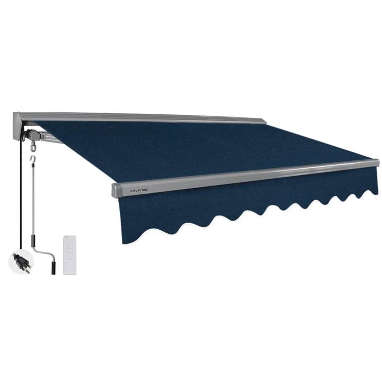 Classic Motorized Retraction Slope Patio Awning