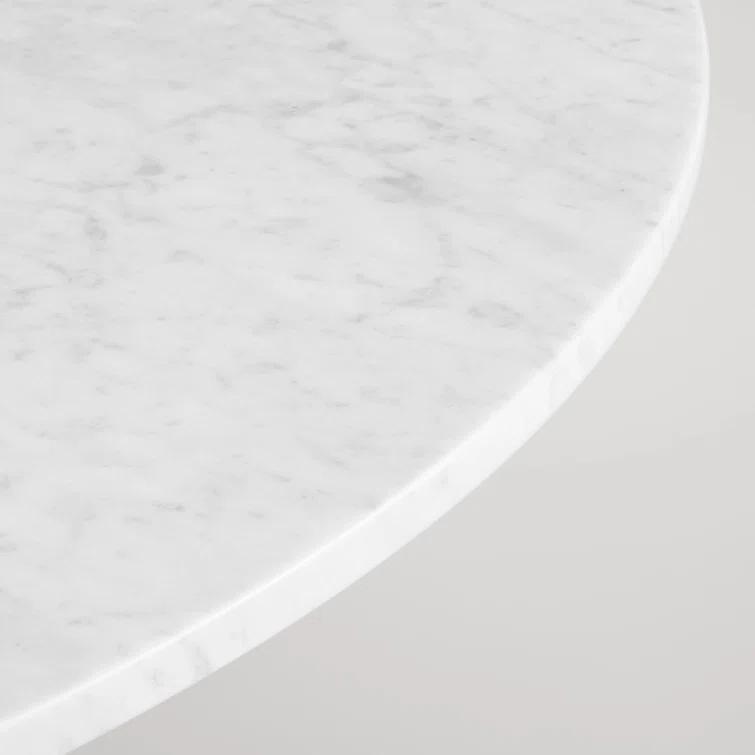 Right Round Marble Dining Table