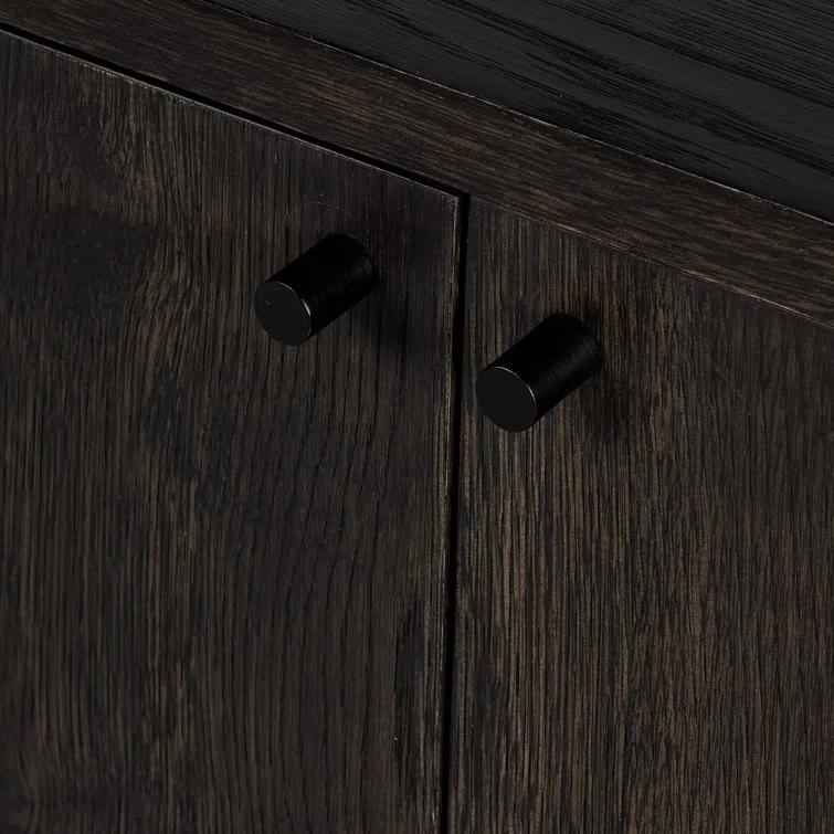 Sylvie 89'' Dark Oak Sideboard with Wrap Stretchers