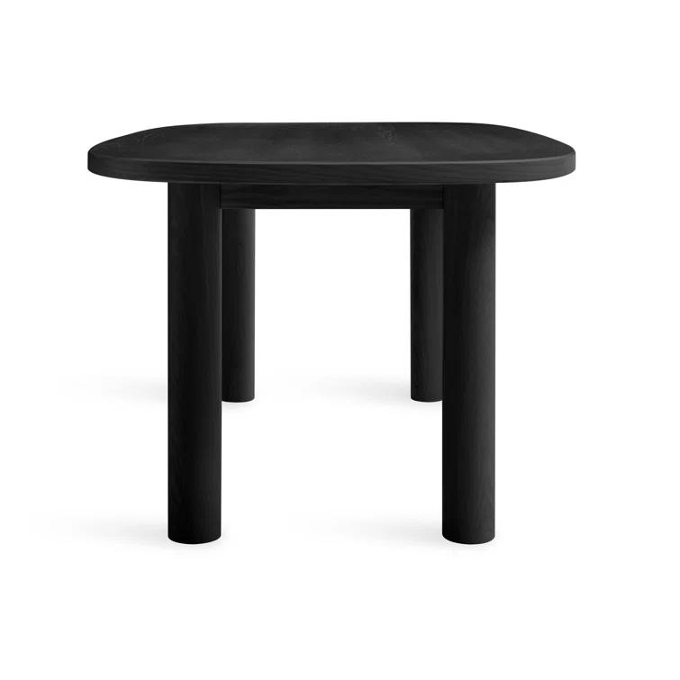 Good Times Oval Solid Wood Top Dining Table