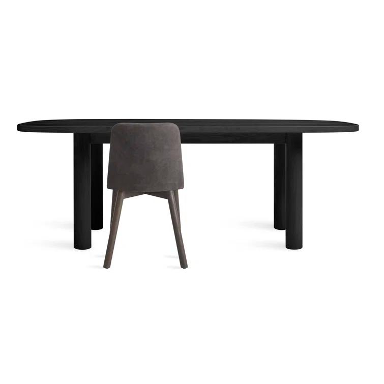 Good Times Oval Solid Wood Top Dining Table