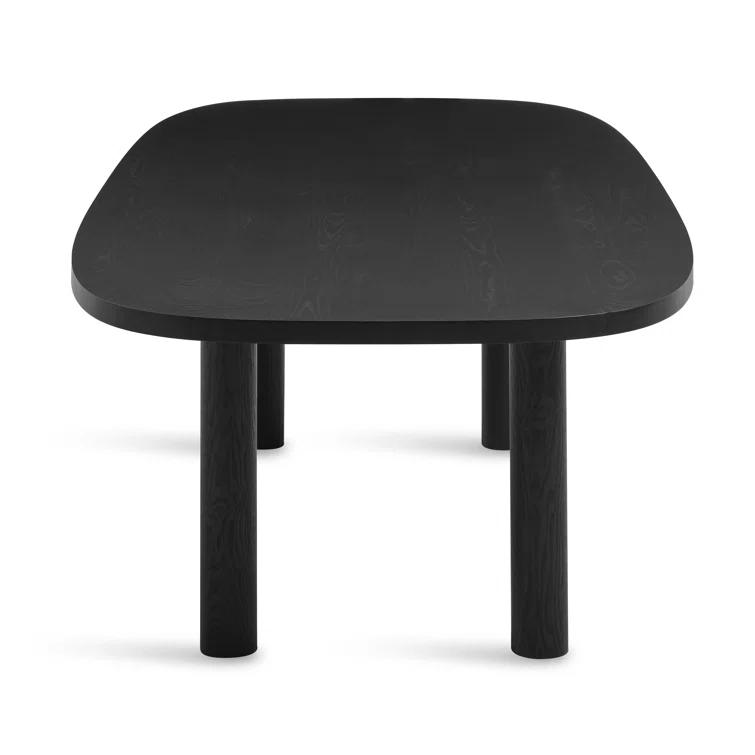 Good Times Oval Solid Wood Top Dining Table