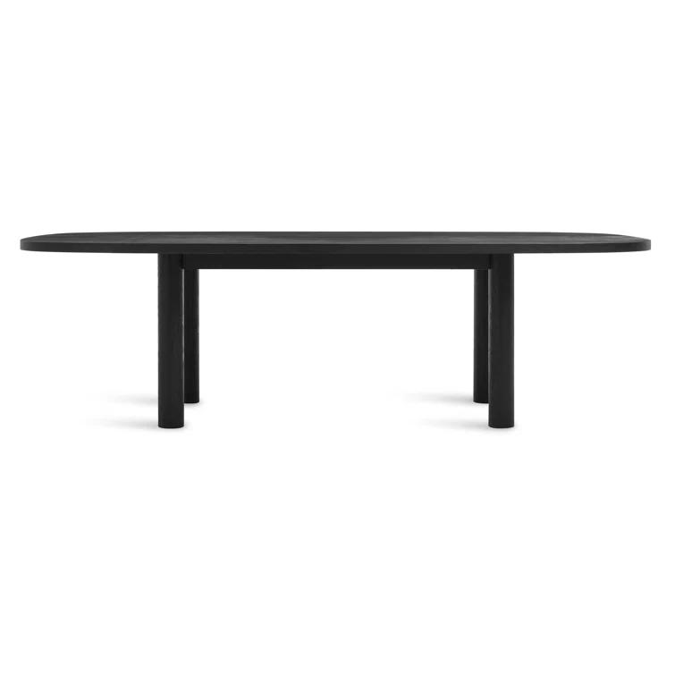Good Times Oval Solid Wood Top Dining Table