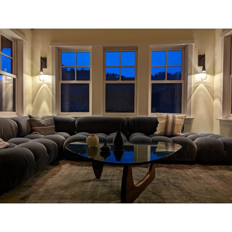 Raindrop LED Armed Sconce