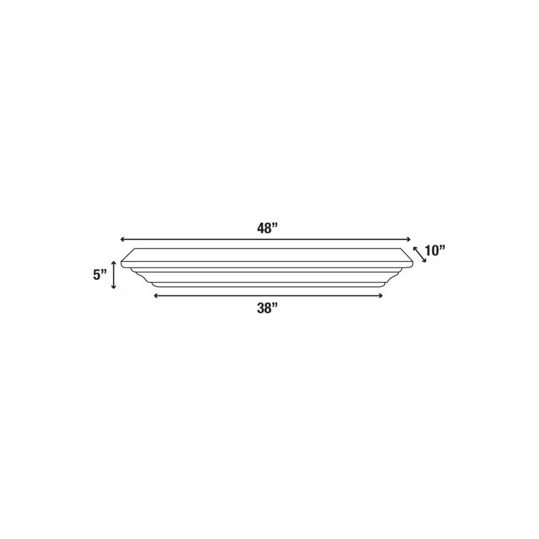 The Homestead Fireplace Mantel Shelf