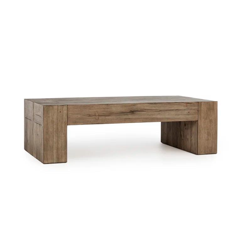 Raymond Rectangular Reclaimed Wood Coffee Table (60")