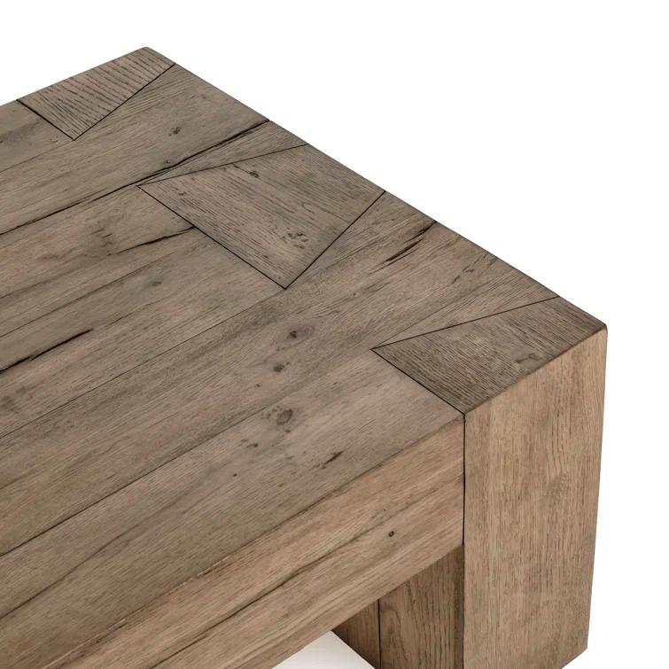 Raymond Rectangular Reclaimed Wood Coffee Table (60")