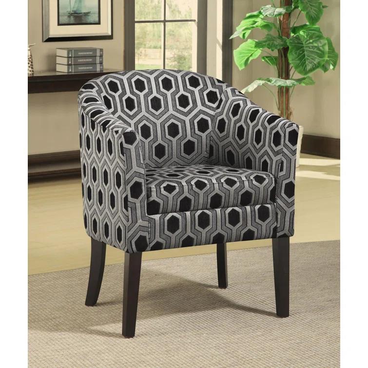 Jansen Upholstered Barrel Chair