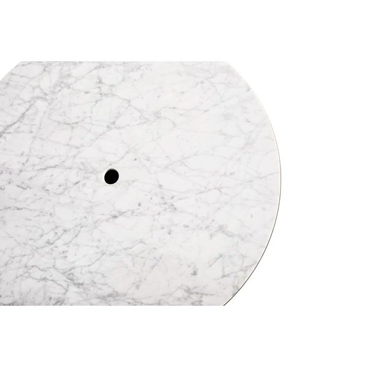 Plateau Marble Top End Table