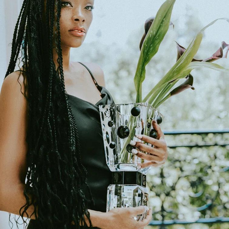 Handmade Ctystal Table Vase