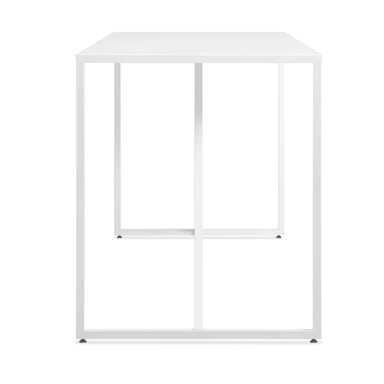 Strut Walnut Metal Base Dining Table