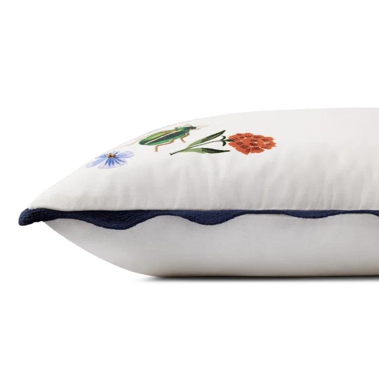 Rifle Paper Co. x Loloi Curio 22" x 22" Pillow