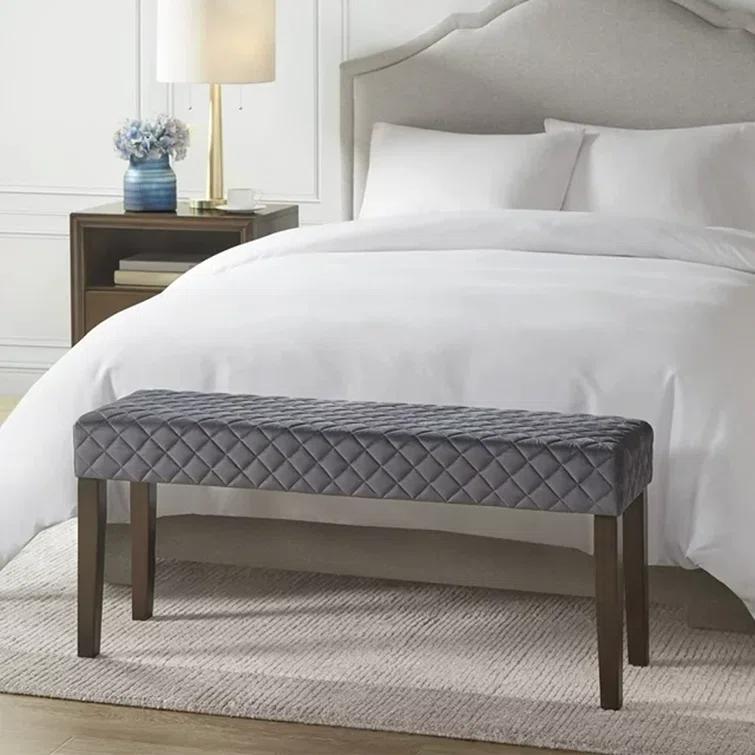 Cheshire Quilted Upholstered Accent Bench